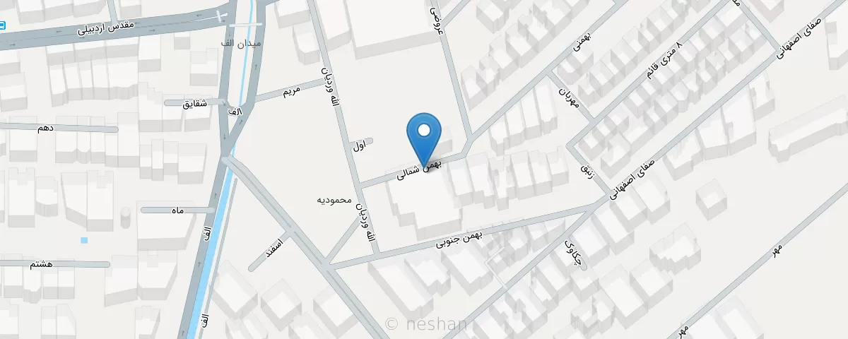 نقشه مطب