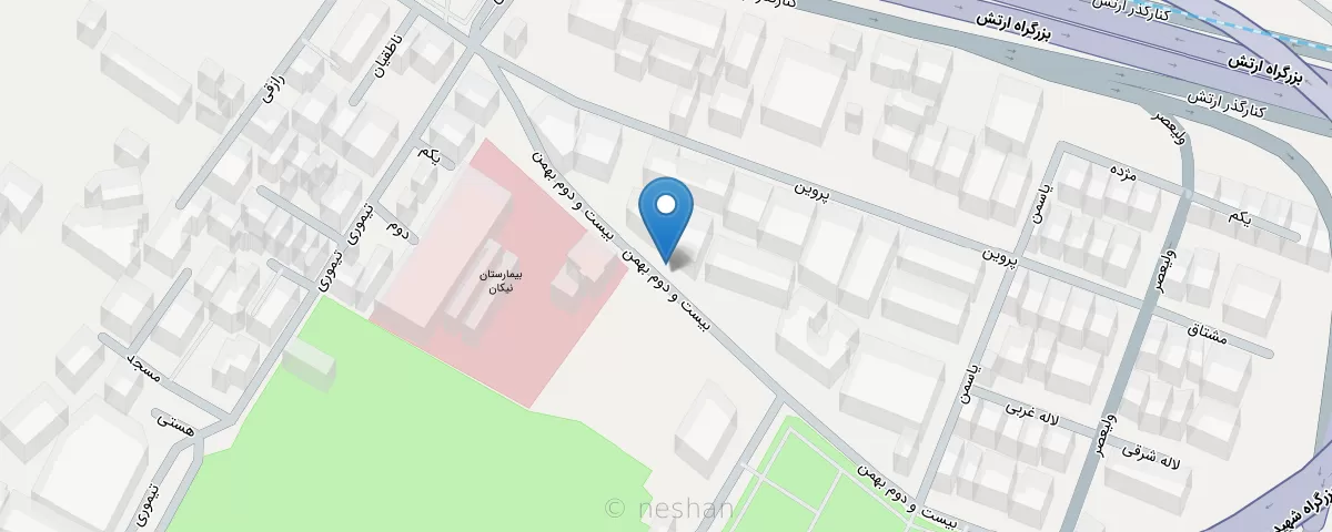 نقشه مطب