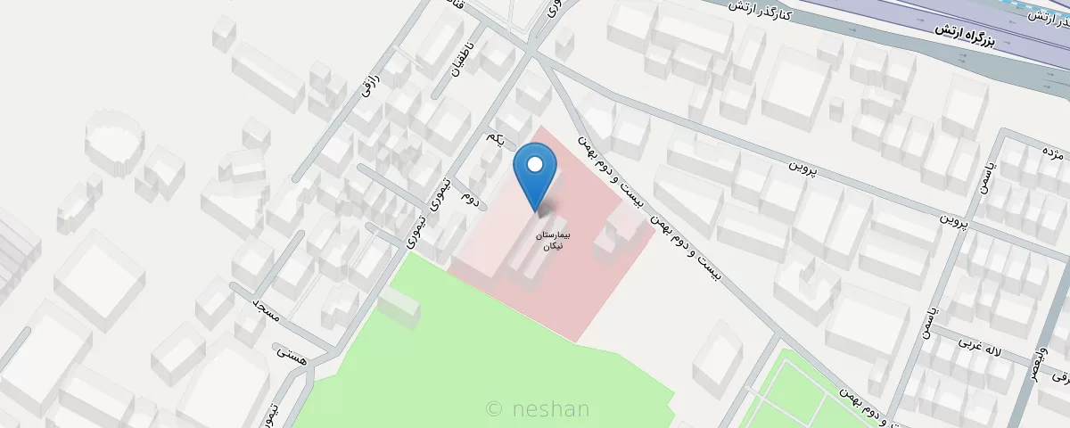 نقشه مطب
