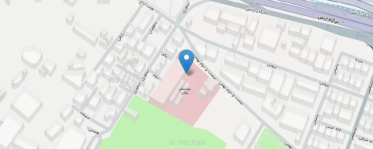 نقشه مطب