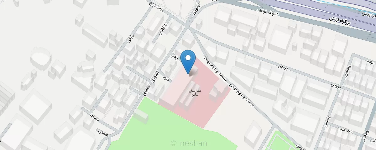 نقشه مطب