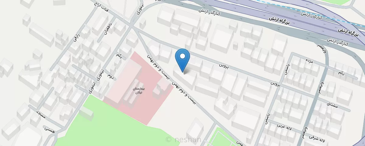 نقشه مطب