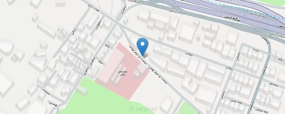 نقشه مطب