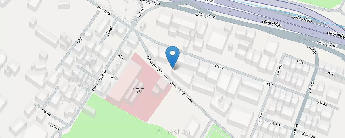نقشه مطب