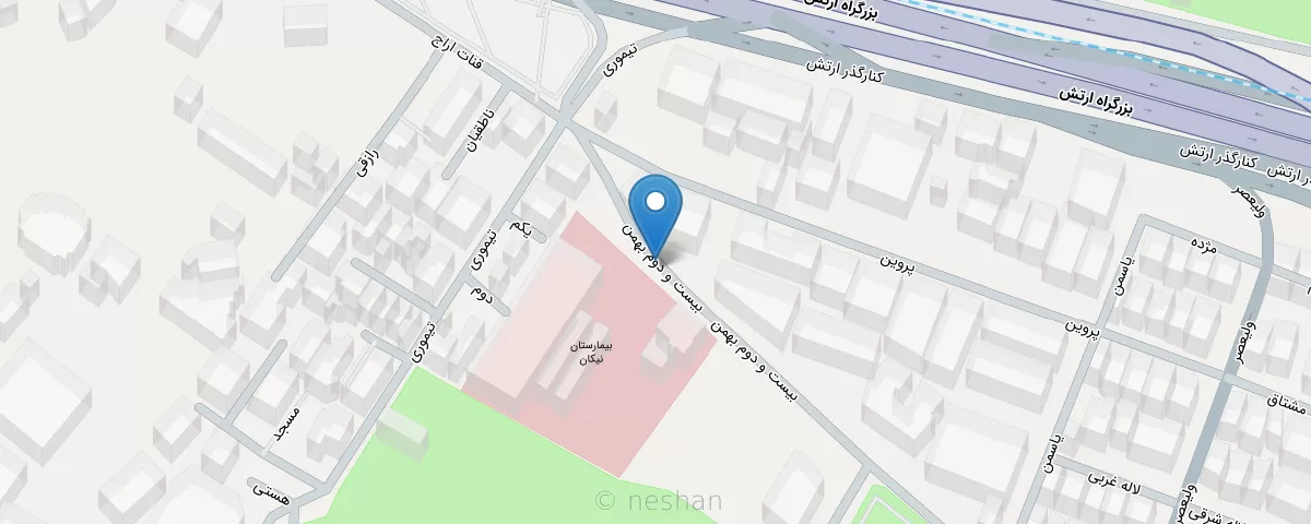نقشه مطب