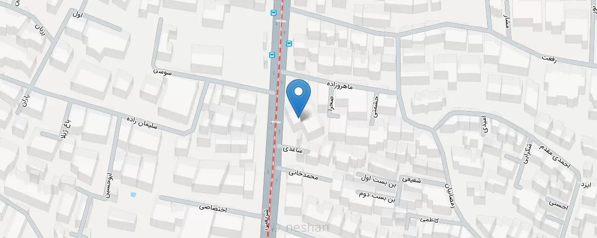 نقشه مطب