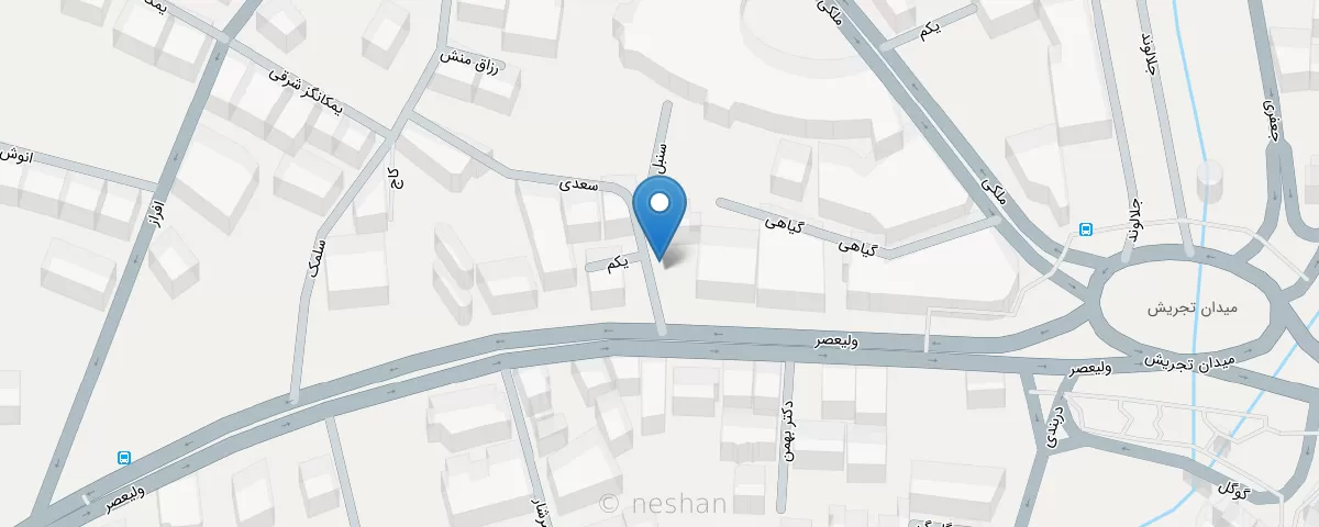 نقشه مطب