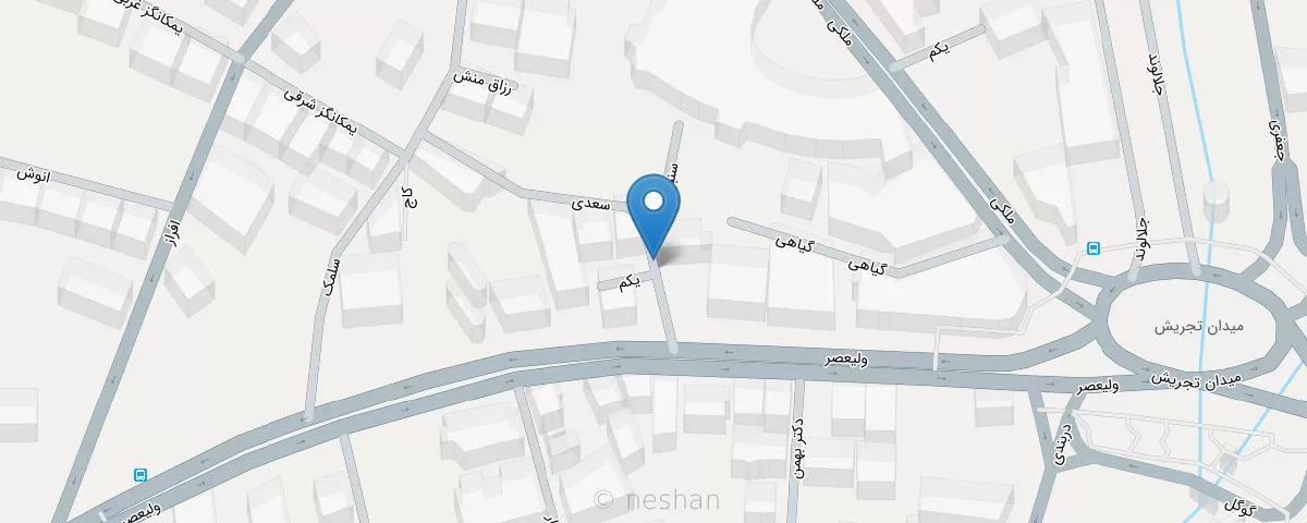 نقشه مطب