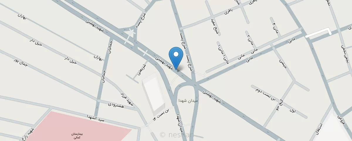 نقشه مطب