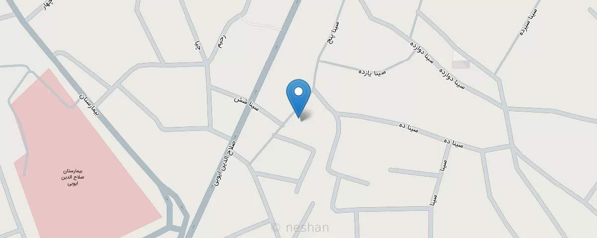نقشه مطب