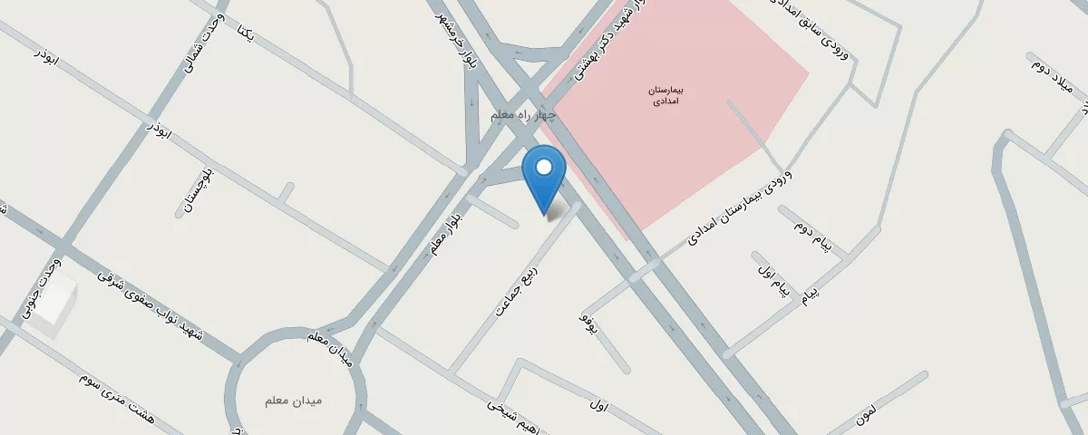 نقشه مطب