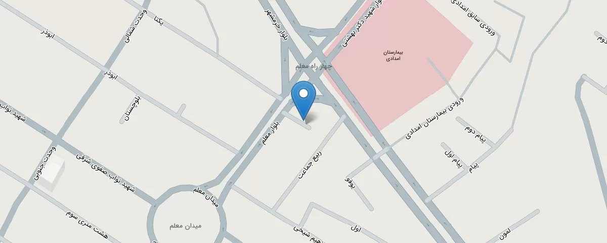 نقشه مطب