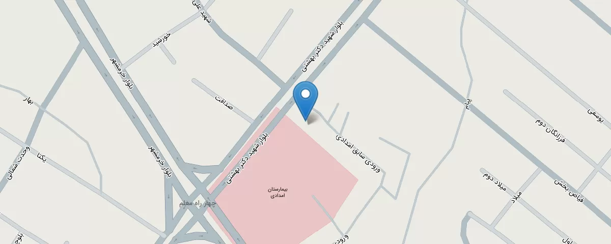 نقشه مطب