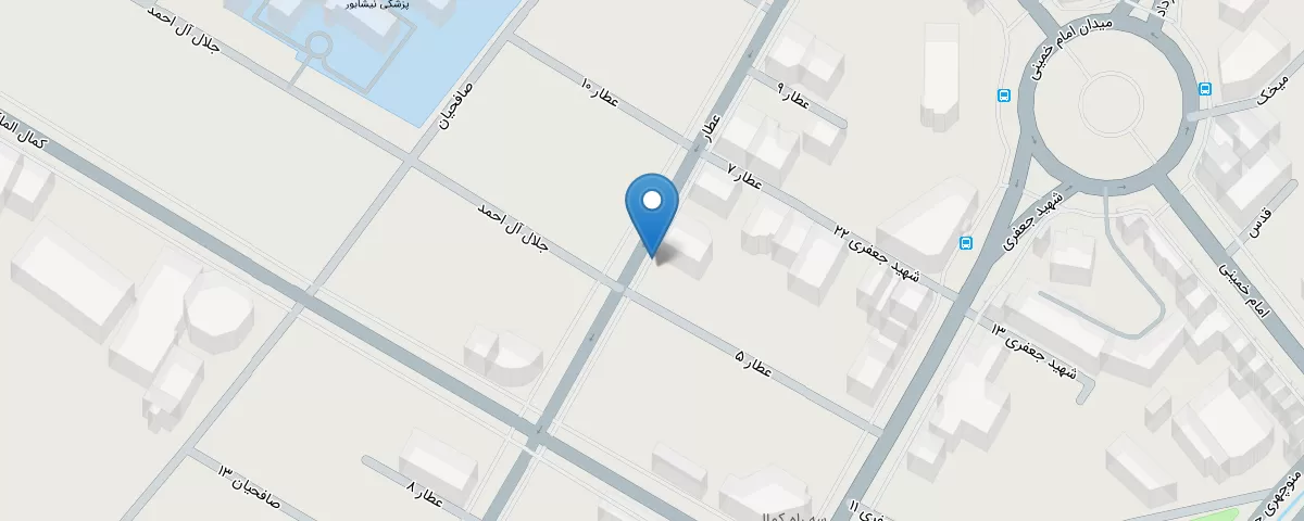 نقشه مطب