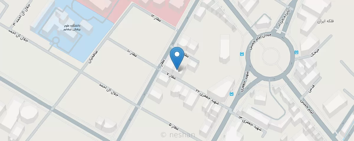 نقشه مطب