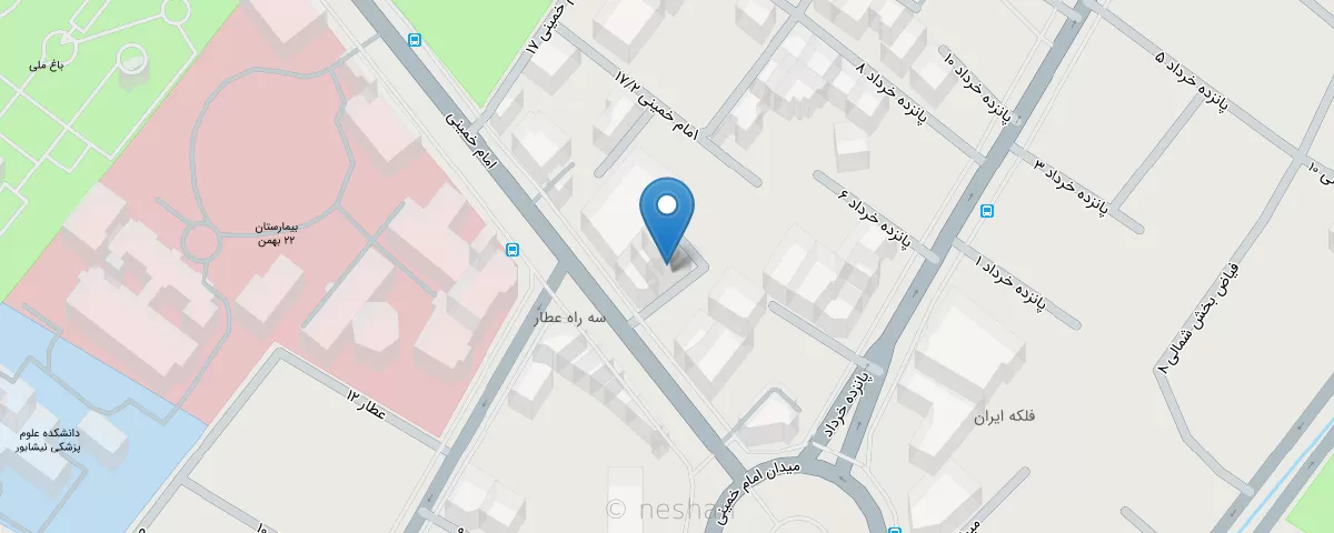 نقشه مطب