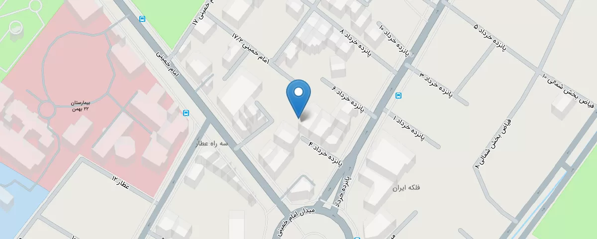 نقشه مطب