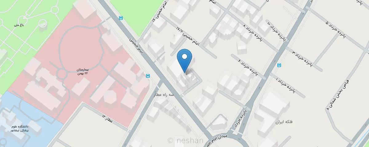 نقشه مطب