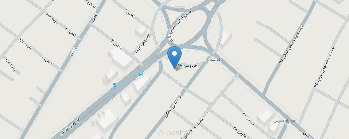 نقشه مطب