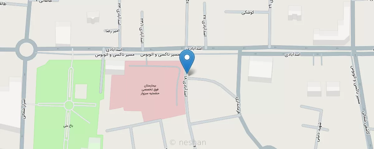 نقشه مطب