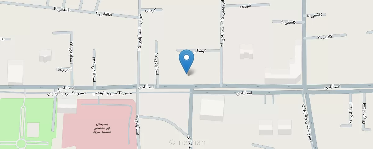 نقشه مطب