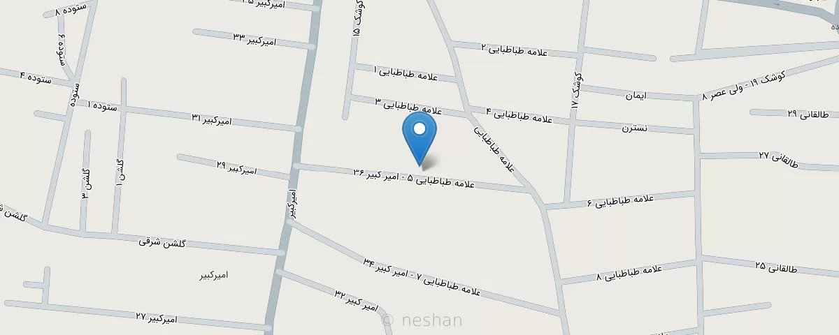 نقشه مطب