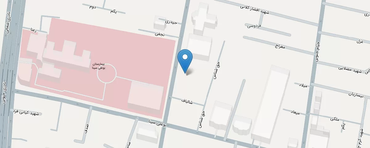 نقشه مطب