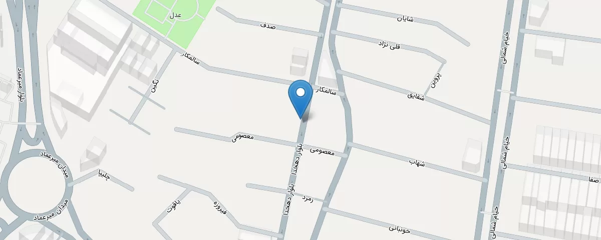 نقشه مطب