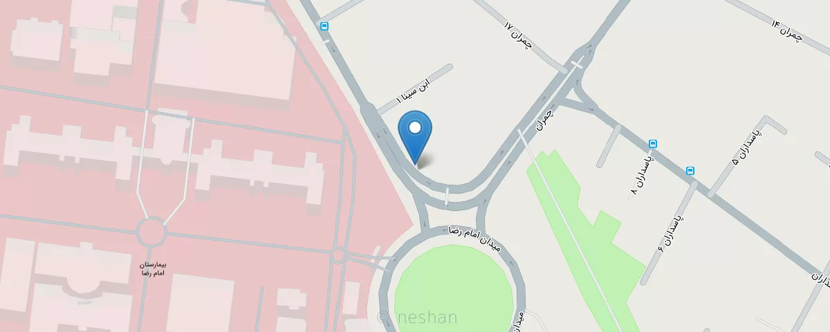 نقشه مطب