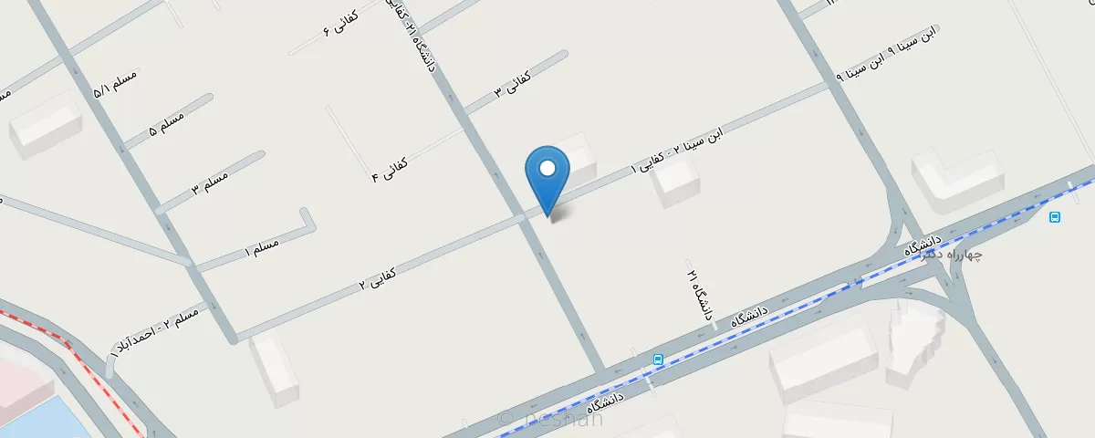 نقشه مطب