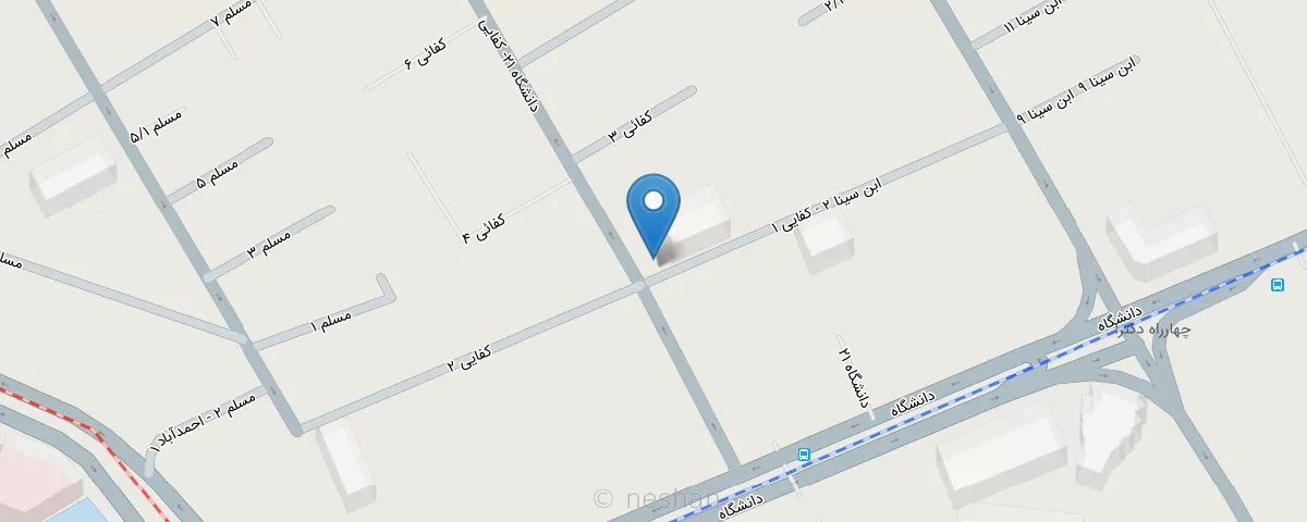 نقشه مطب