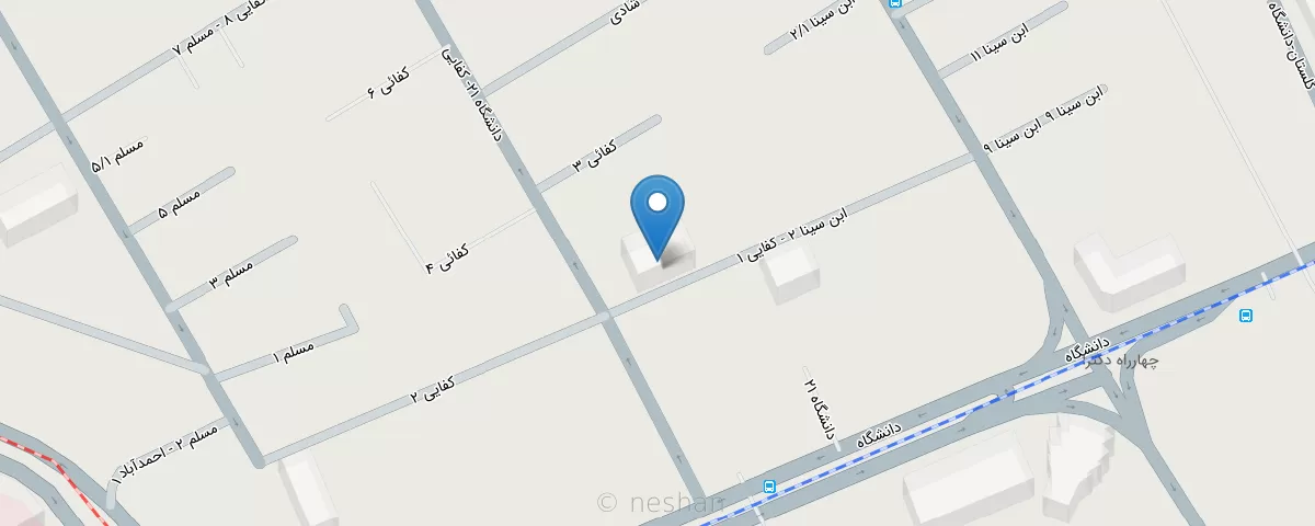 نقشه مطب