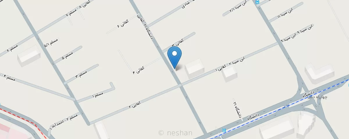 نقشه مطب