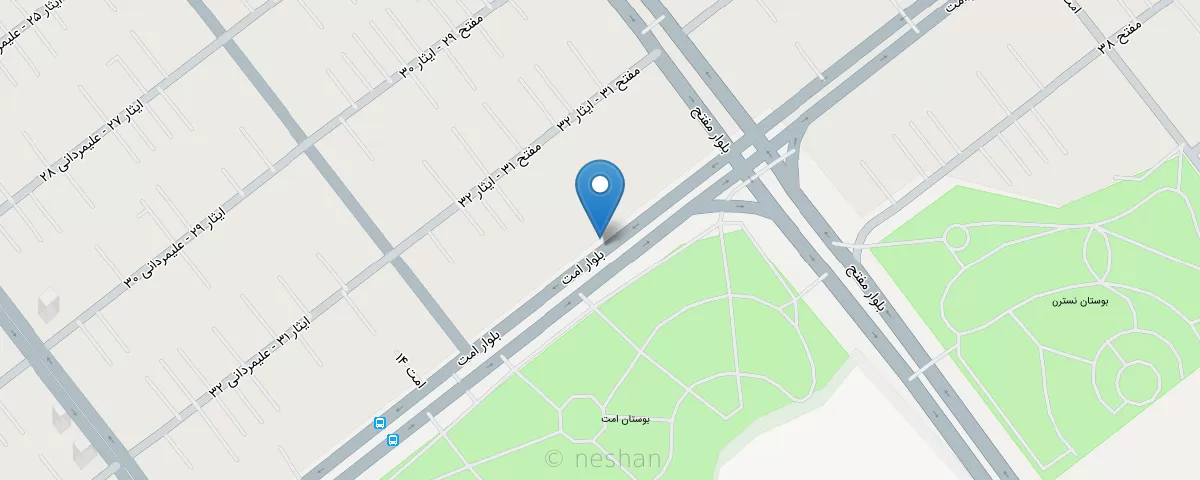 نقشه مطب