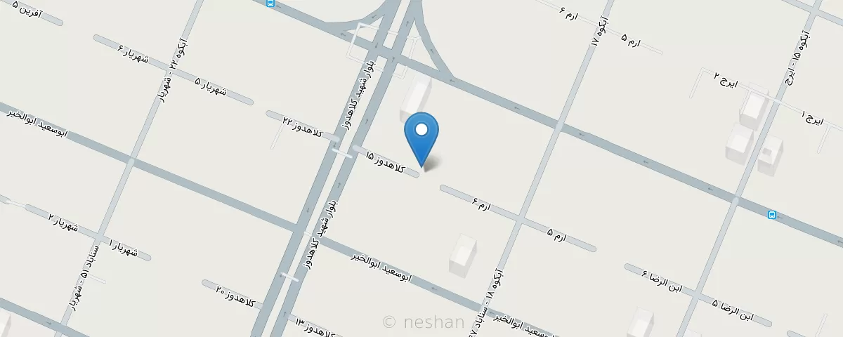 نقشه مطب