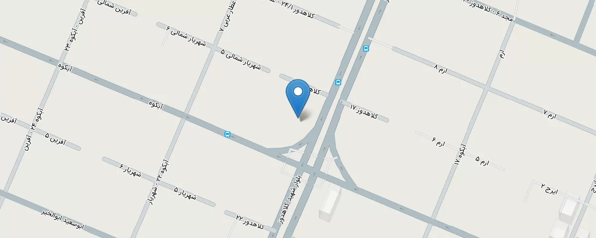 نقشه مطب
