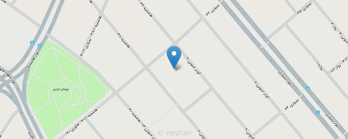 نقشه مطب