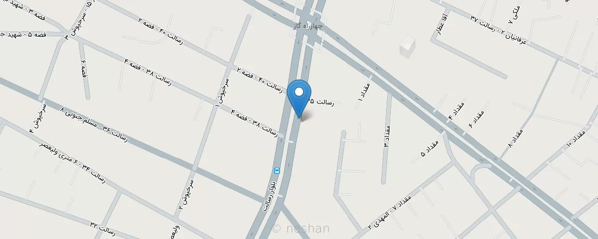نقشه مطب