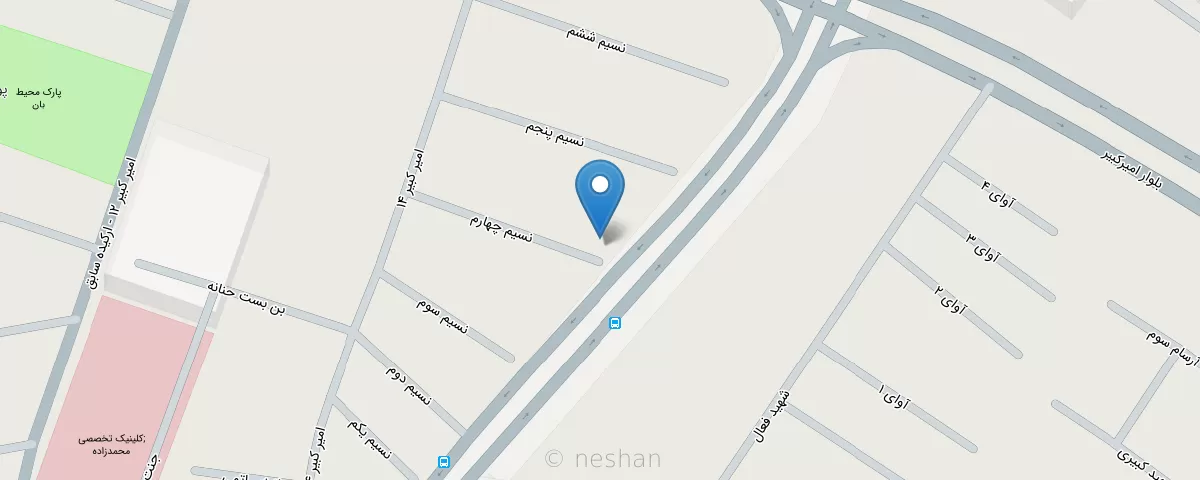 نقشه مطب