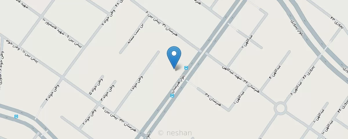 نقشه مطب