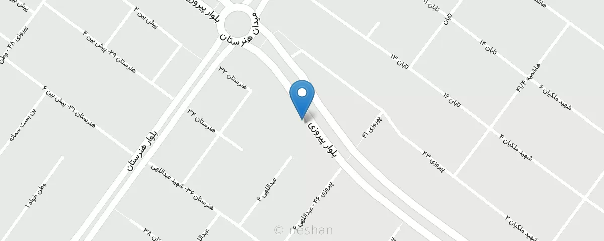 نقشه مطب