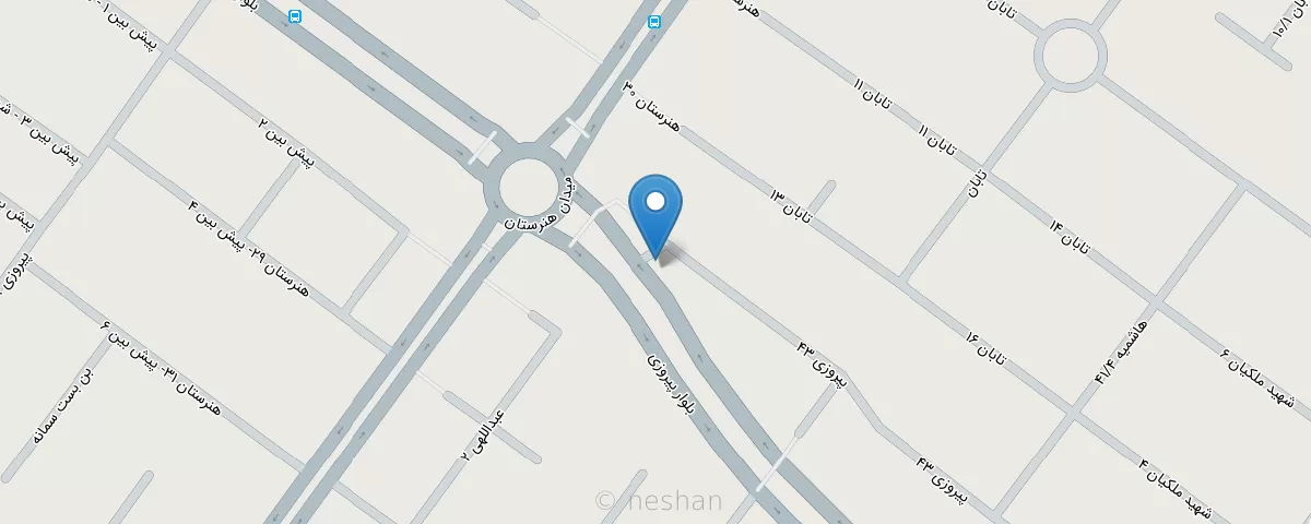 نقشه مطب