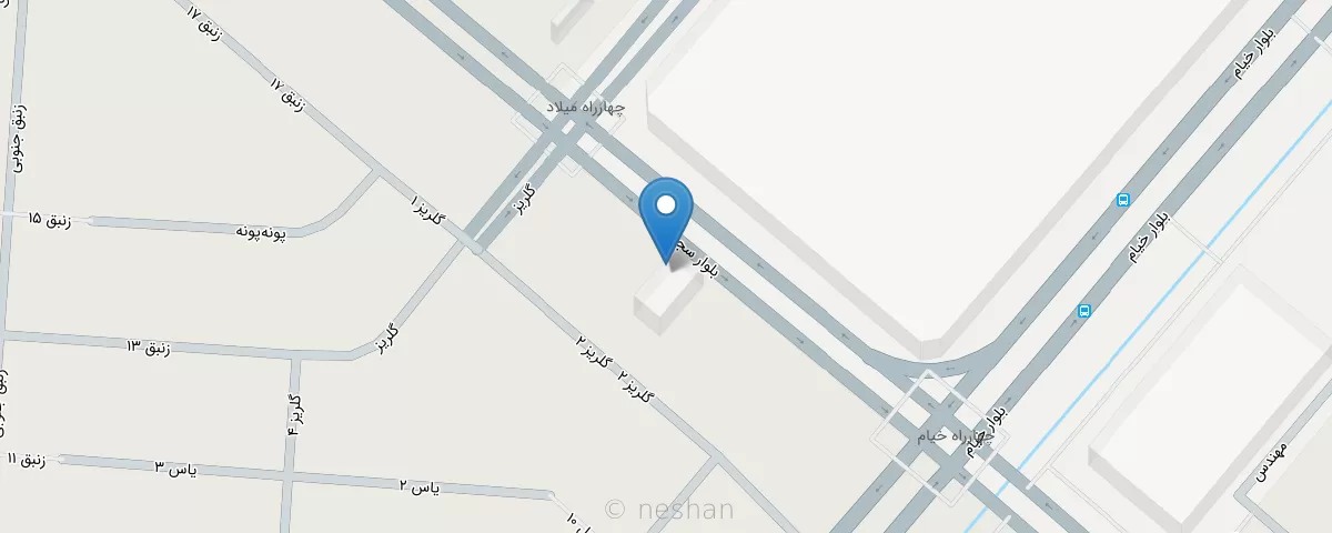 نقشه مطب