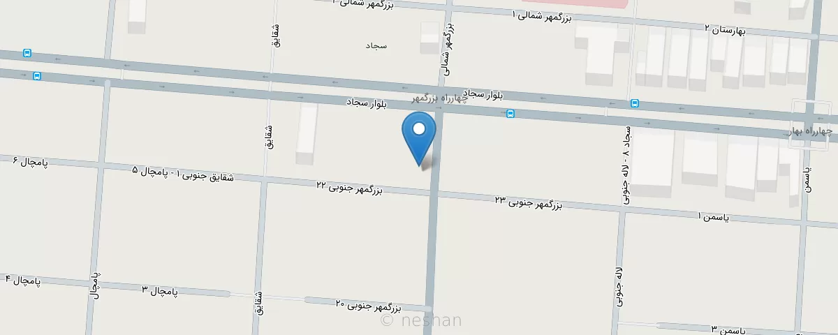 نقشه مطب