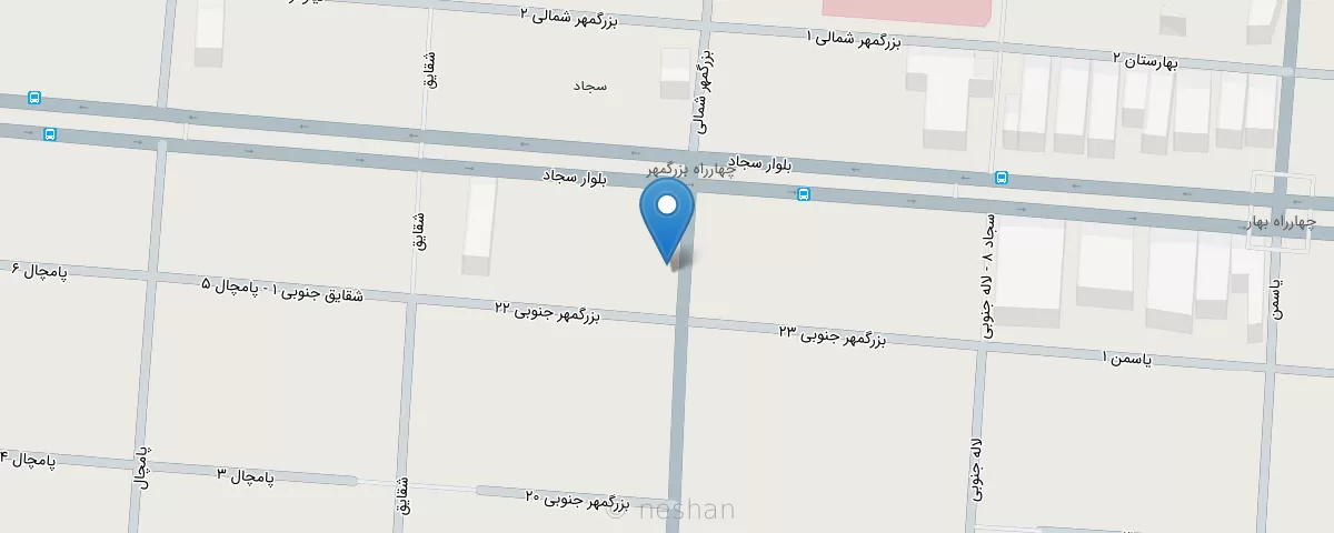 نقشه مطب