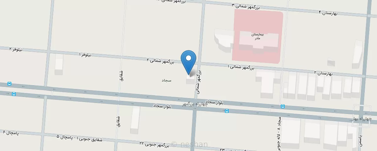 نقشه مطب