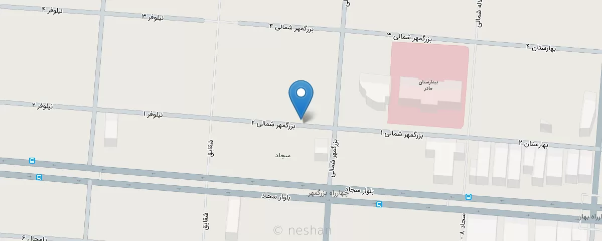 نقشه مطب