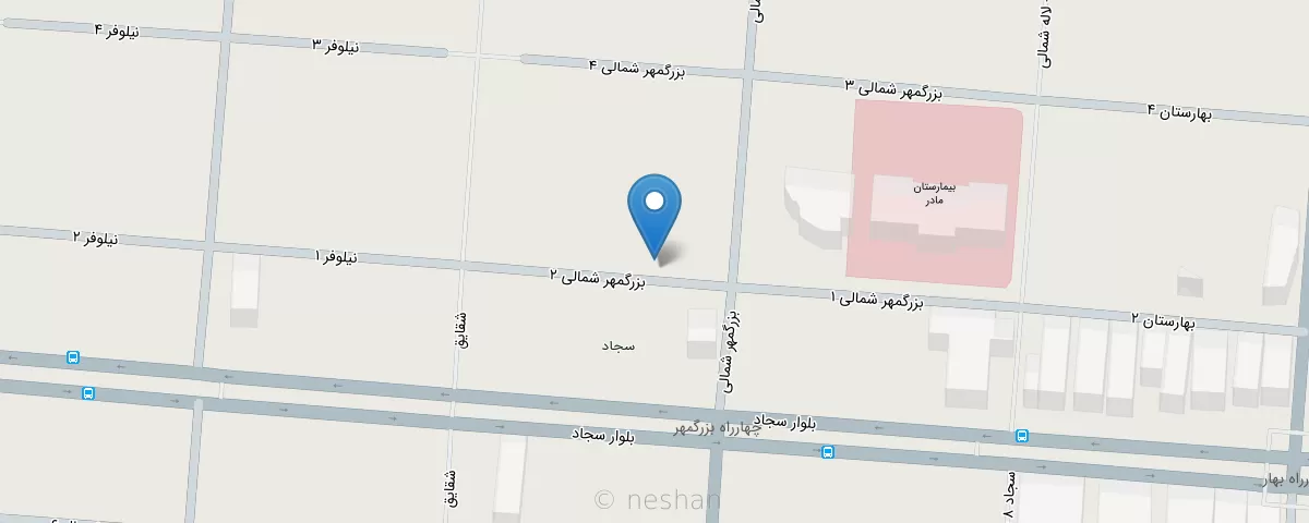 نقشه مطب