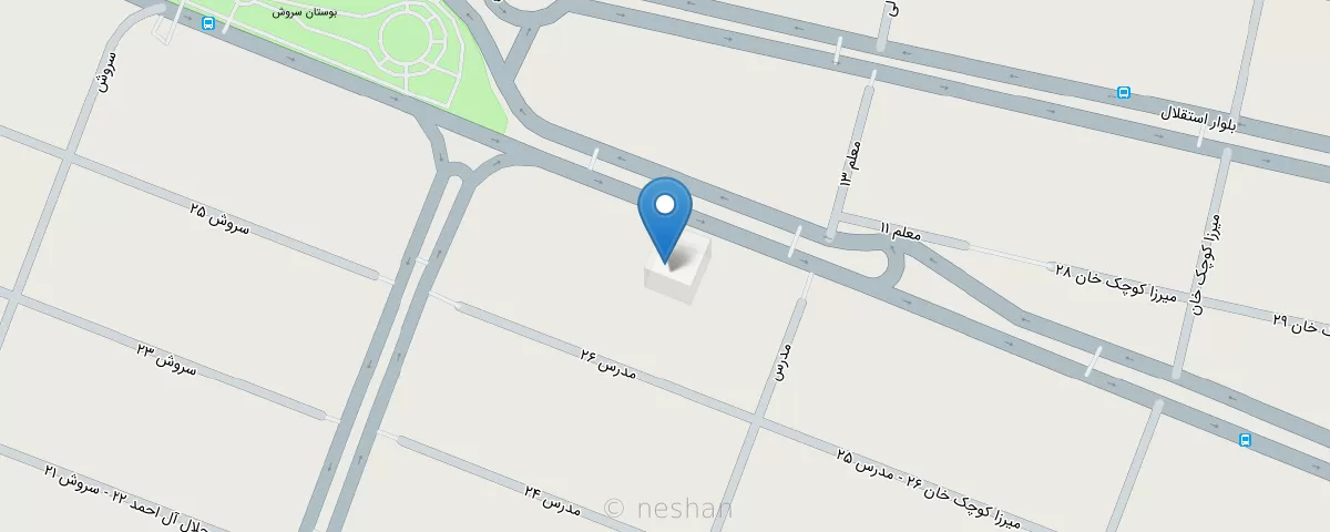 نقشه مطب