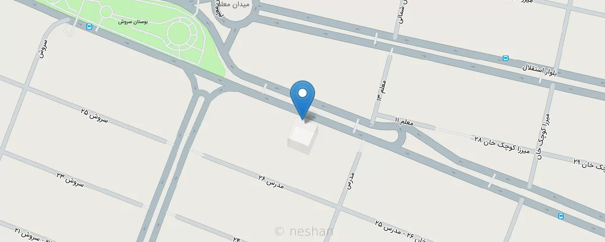 نقشه مطب